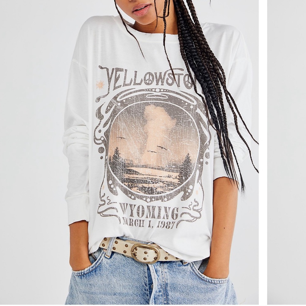 Free People Yellowstone Shirt